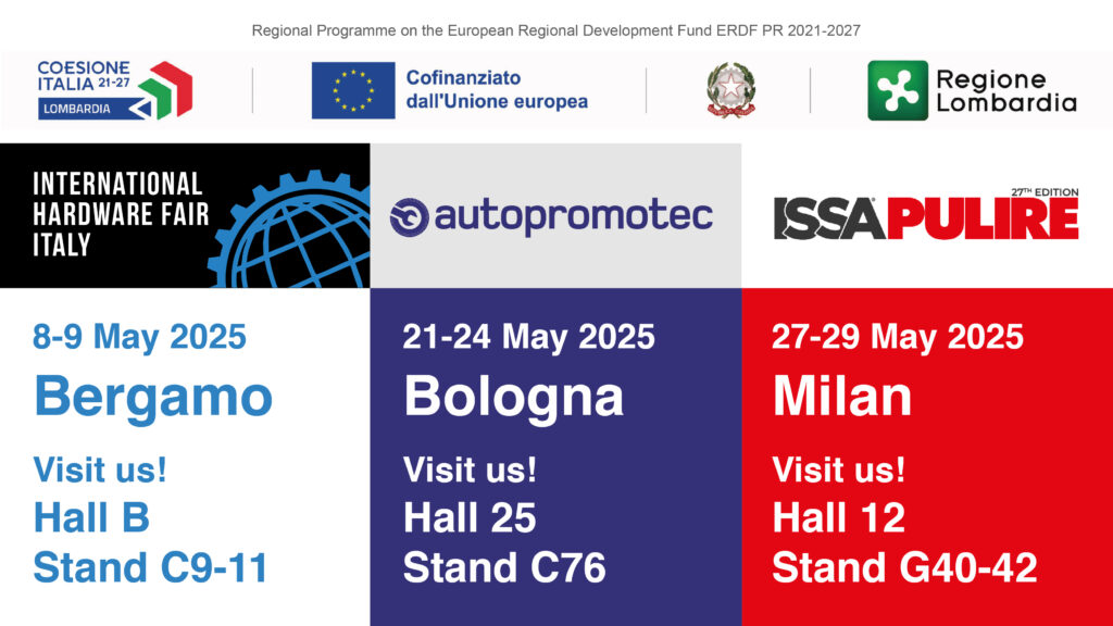 Three international fairs await us in May: come visit us!